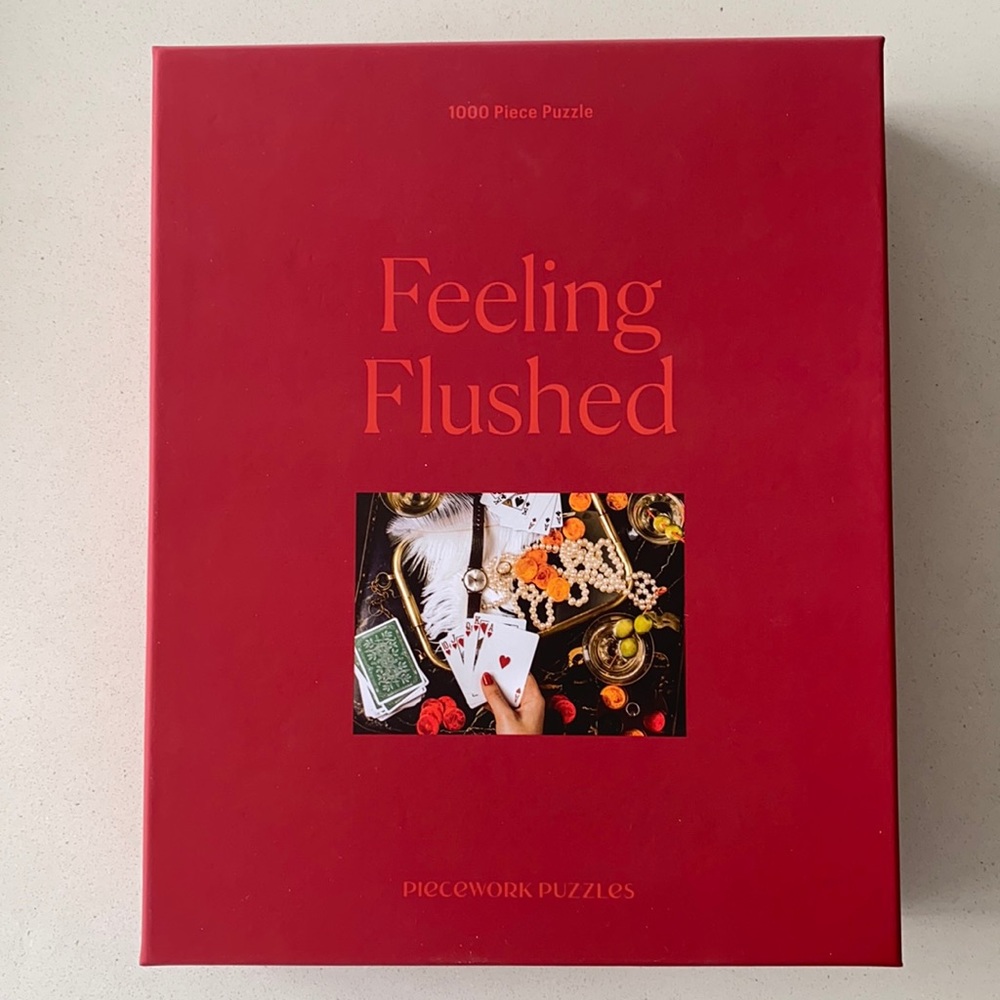Piecework Puzzles FEELING FLUSHED 1000 Piece Puzzle